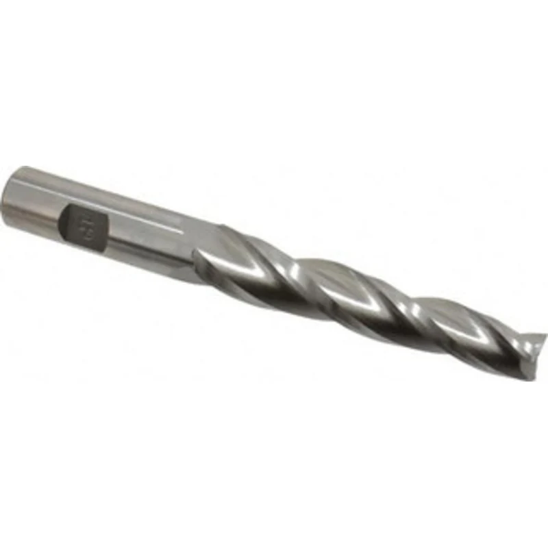 Made in USA 1.5 per Side 1/2 Small End Diam 3-1/4 LOC 3-Flute High Speed Steel Tapered Square End Mill Uncoated, 5/8 ...